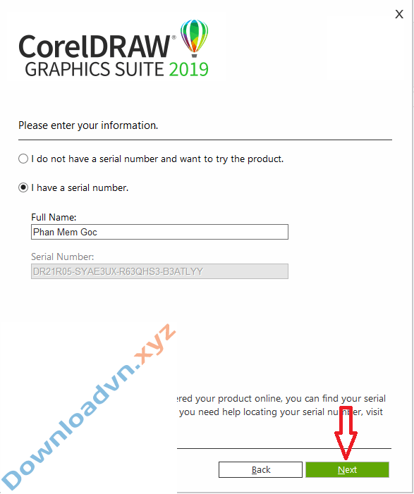 Hướng Dẫn Cài Đặt CorelDRAW Graphics Suite 2019 - bước 5