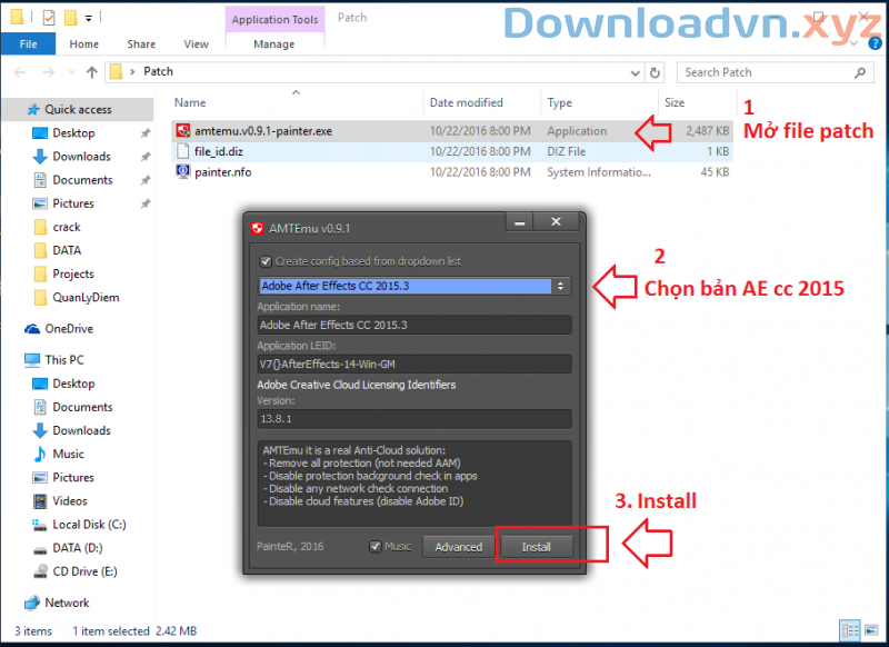 hướng dẫn cài adobe after effects cc 2015 xyz