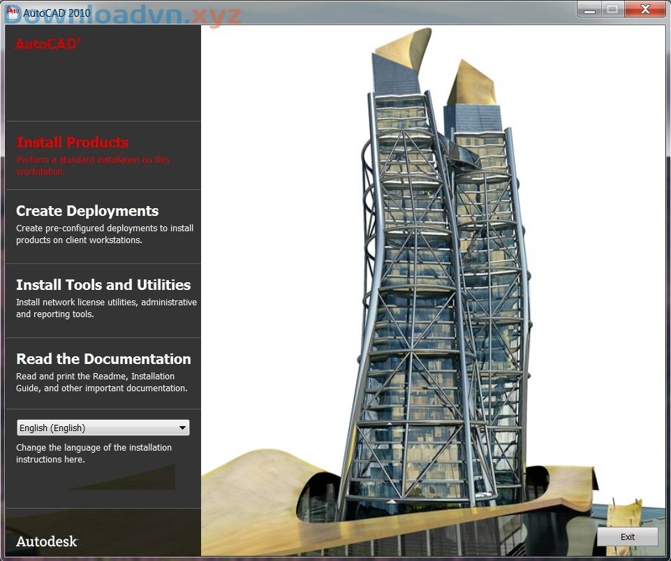 lỗi không cài được autocad 2010 xyz