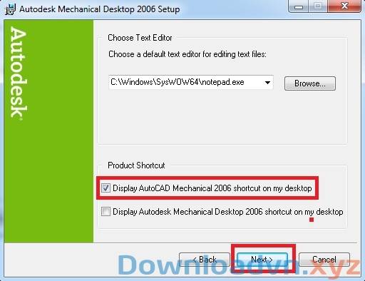 chấp nhận và cài đặt autocad 2006 xyz