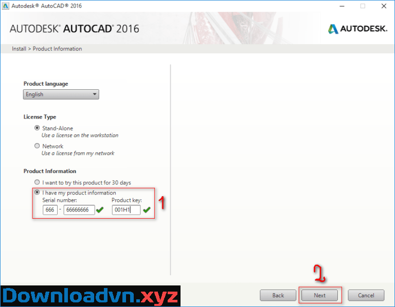 cách cài autocad 2016 xyz