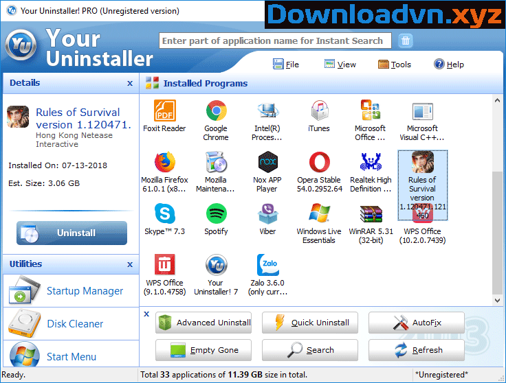Download Your Uninstaller 7.5 Link Tải Google Drive