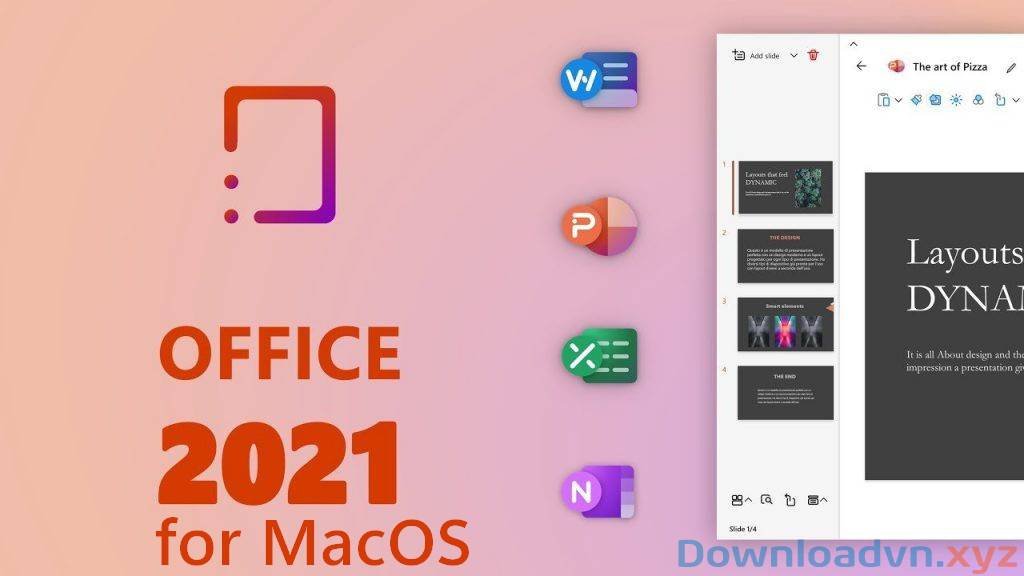 Download Office cho MacOS bản 2016 – 2019 – 2021 Full Cr@ck Link Tải Google Drive