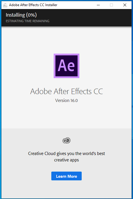 cách cài crack adobe after effects cc 2019 xyz