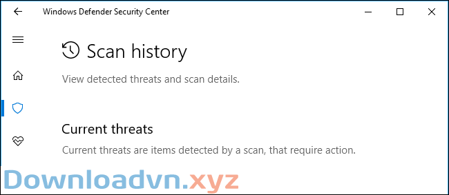 Antimalware Service Executable là gì? Tại sao nó chạy trên PC? 4 Lịch sử scan của Windows Defender