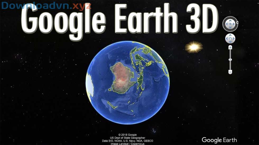 Mẹo giúp du lịch xuyên không gian và thời gian với Google Earth