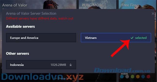 Lựa chọn máy chủ Việt Nam 