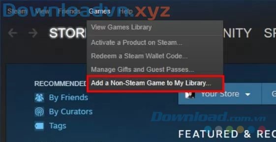 All a Non-Steam Game to My Library