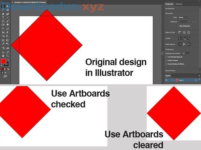 3 cách dùng artboard trong Adobe Illustrator