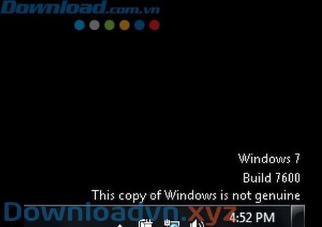 Cách sửa lỗi màn hình đen ở Windows 7 không bản quyền