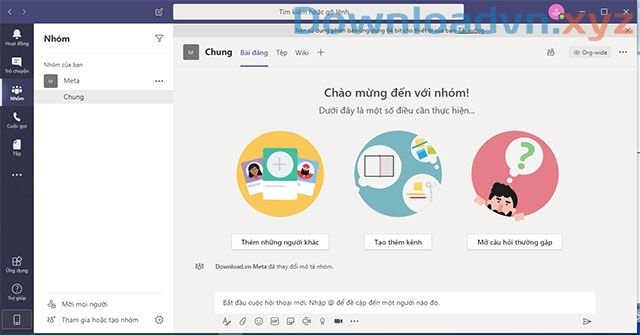 Cách chuyển giao diện tiếng Việt cho Microsoft Teams