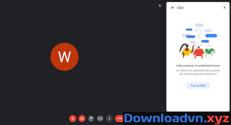 Cách dùng tính năng hỏi đáp Q&A trong Google Meet