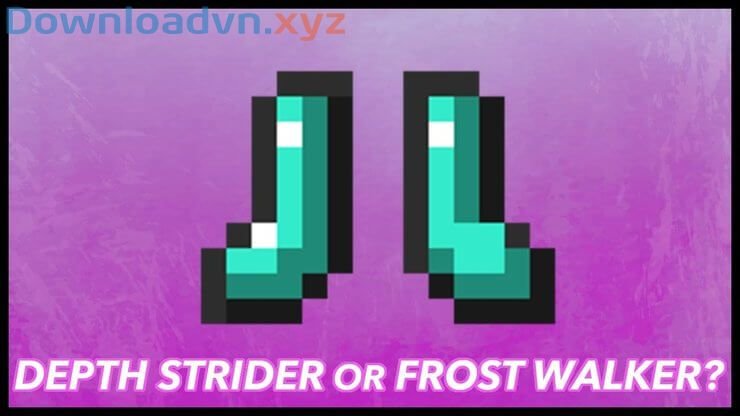 Depth Strider trong Minecraft là gì? Nó có tốt hơn Frost Walker?