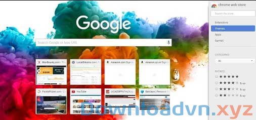 Cách thay đổi màu trình duyệt Chrome