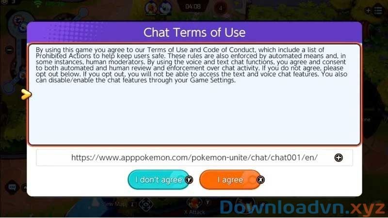 Cách dùng voice chat trong Pokémon Unite