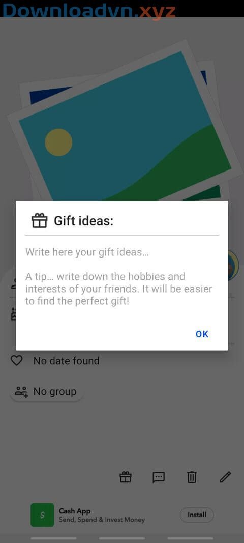 TOP app Android giúp bạn ghi nhớ ngày sinh nhật