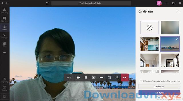 Microsoft Teams: Cách bật nền Background ảo khi gọi video, họp nhóm