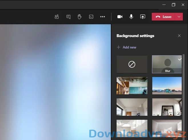 Microsoft Teams: Cách bật nền Background ảo khi gọi video, họp nhóm