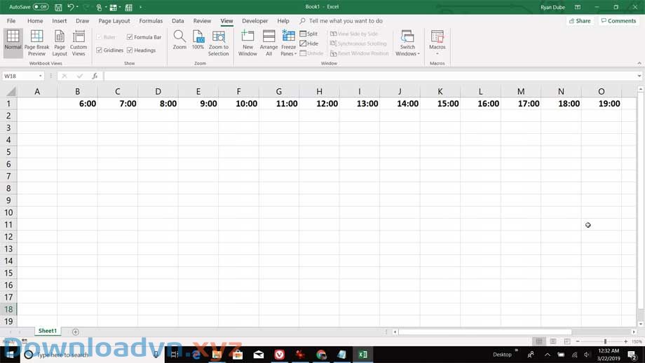 Hướng dẫn tạo lịch 2022 trong Excel dễ nhất